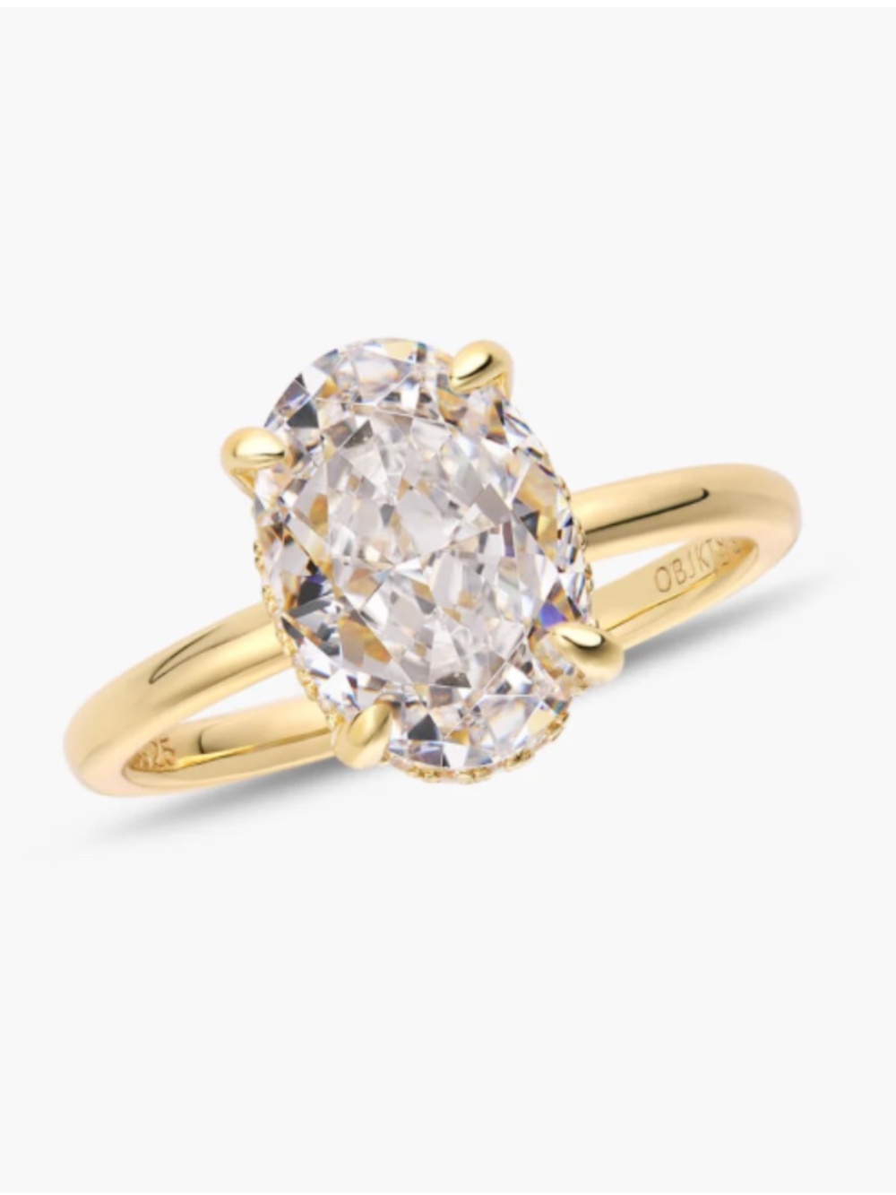 OBJKTS Jewelry Orea Ring - Gold Size 5